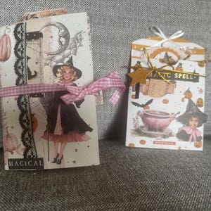 Halloween Folio & Treat Bag with Notebook and Tags