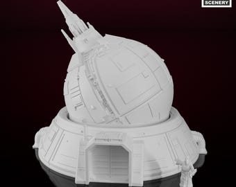 Rebel Base Ion Cannon: Tabletop Wargaming Scenery, Planetary Artillery, Galactic Siege Weapon, Skirmish Objective