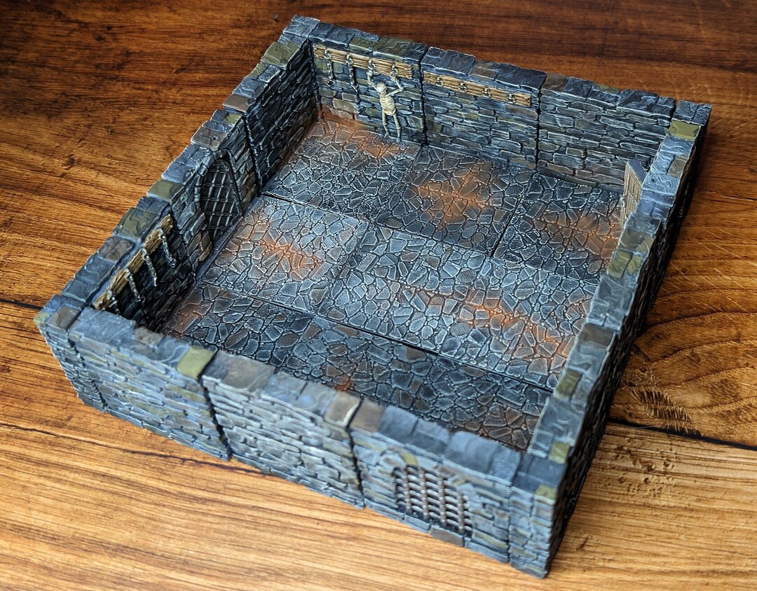 Dungeon Tile Set Medium Room Openlock Printable Scenery Fantasy Terrain Dungeon Tile Set Medium Room Openlock Printable Scenery Fantasy Terrain