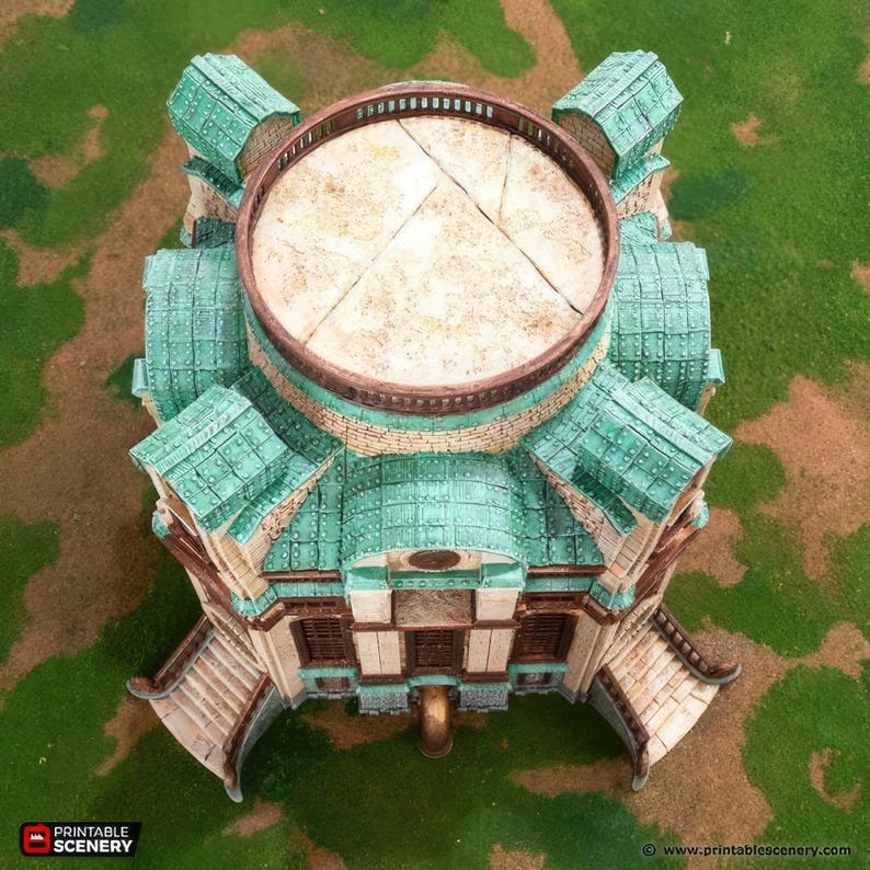 Tower of the Navigator: Tabletop Fortress Fantasy Wargaming Terrain ...