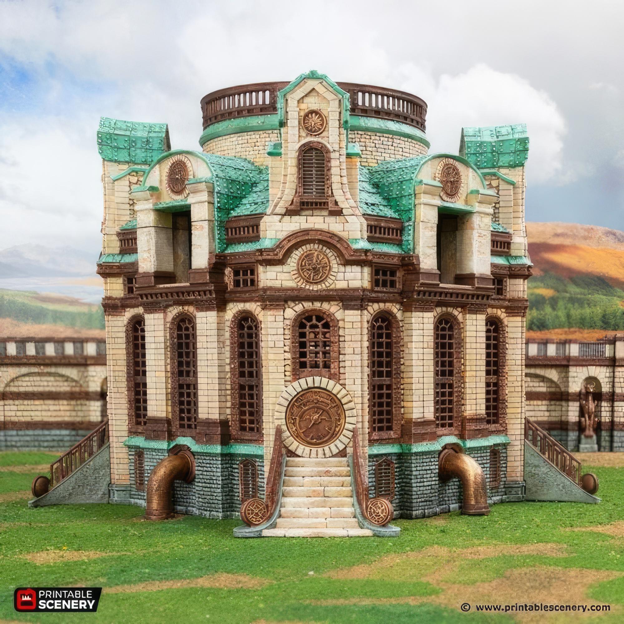Tower of the Navigator: Tabletop Fortress Fantasy Wargaming Terrain ...