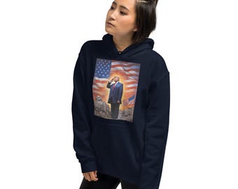 Sudadera con capucha de Donald Trump para Patriots, sudadera con capucha del Monte Rushmore para Patriots, sudadera con capucha del Monumento a los Patriots para Trump, sudadera con capucha del Monte Rushmore para Patriots