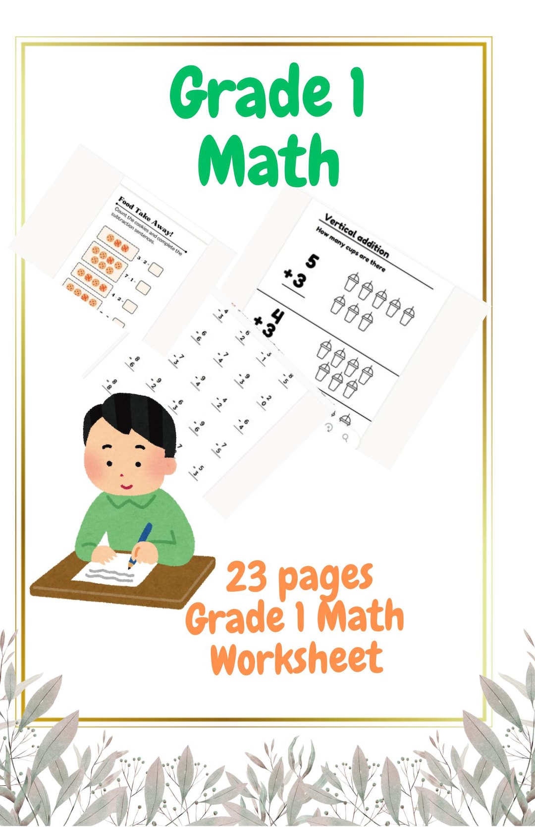 Grade 1: Math Worksheets - Fun Addition & Subtraction Printable ...
