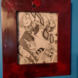 Hand Made Picture Frame 8X10 Fairy Tail