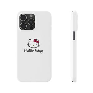 hello kitty white Phone Cases image 9