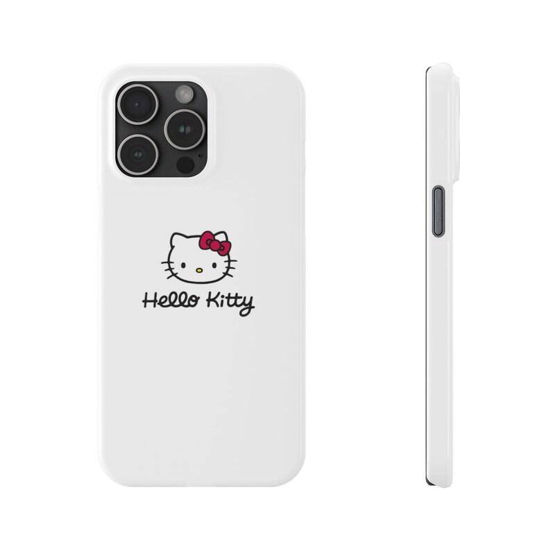hello kitty white Phone Cases image 9