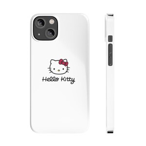 hello kitty white Phone Cases image 2