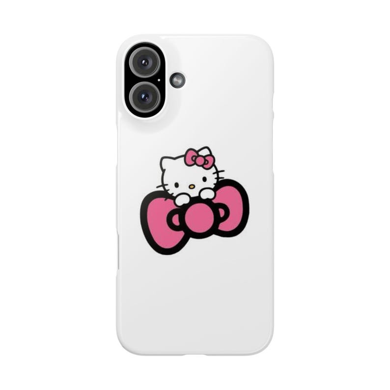 Custodie per telefono rosa Hello Kitty immagine 5