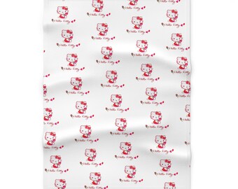hello kitty zachte fleece babydeken