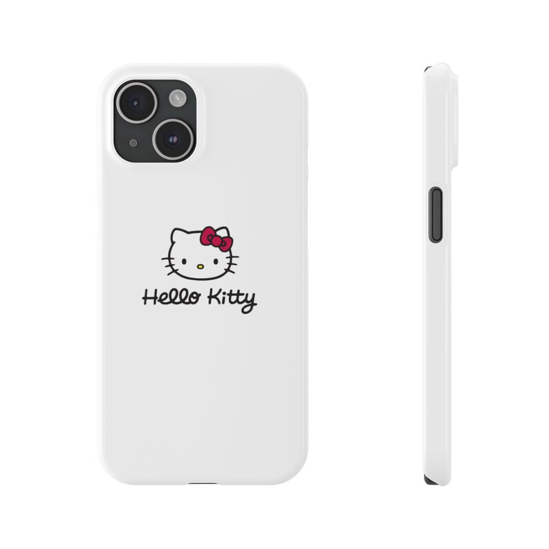 hello kitty white Phone Cases image 6