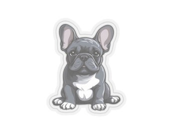 grijze franse bulldog