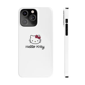 hello kitty white Phone Cases image 4
