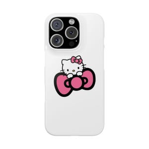 Custodie per telefono rosa Hello Kitty immagine 4