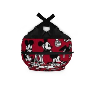 mickey Mouse Rucksack rot Bild 4