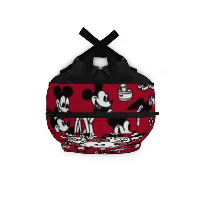 mickey Mouse Rucksack rot Bild 4