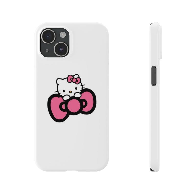 Custodie per telefono rosa Hello Kitty immagine 1