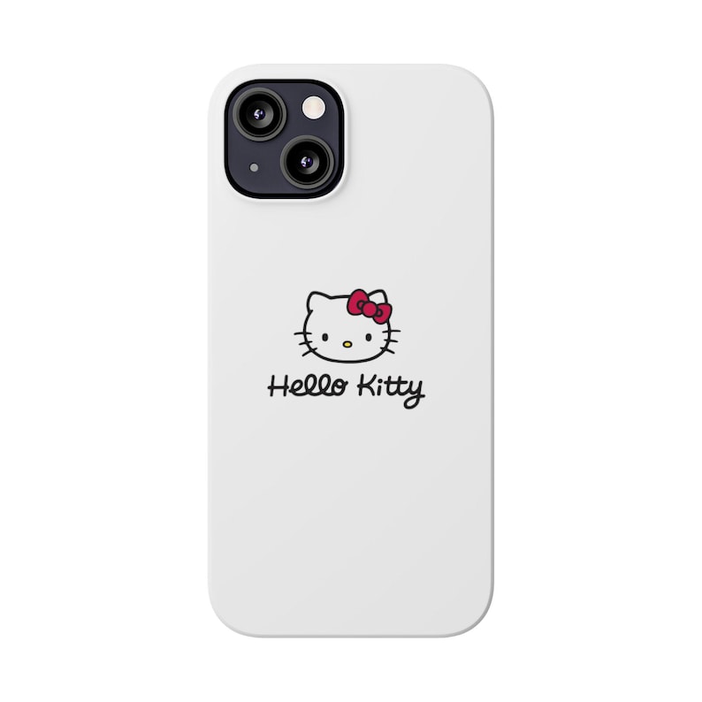 hello kitty white Phone Cases image 10