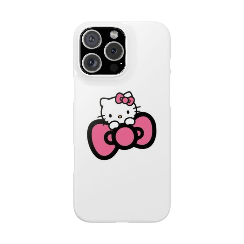 Custodie per telefono rosa Hello Kitty immagine 6