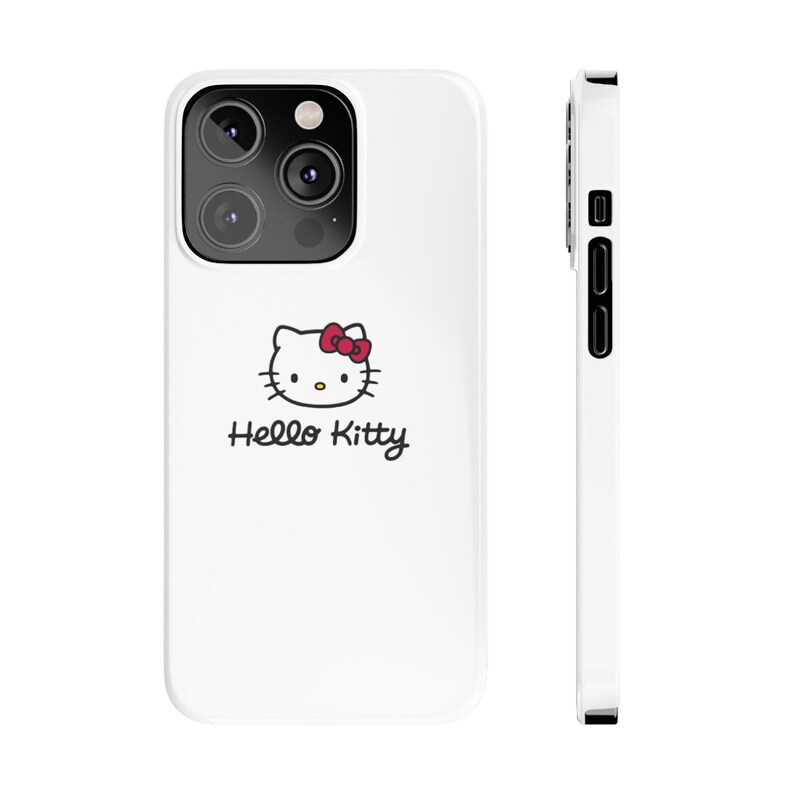 hello kitty white Phone Cases image 3