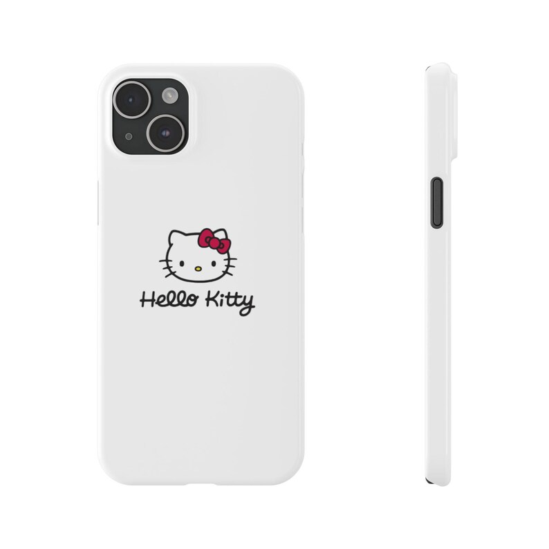 hello kitty white Phone Cases image 7