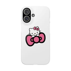 Custodie per telefono rosa Hello Kitty immagine 3