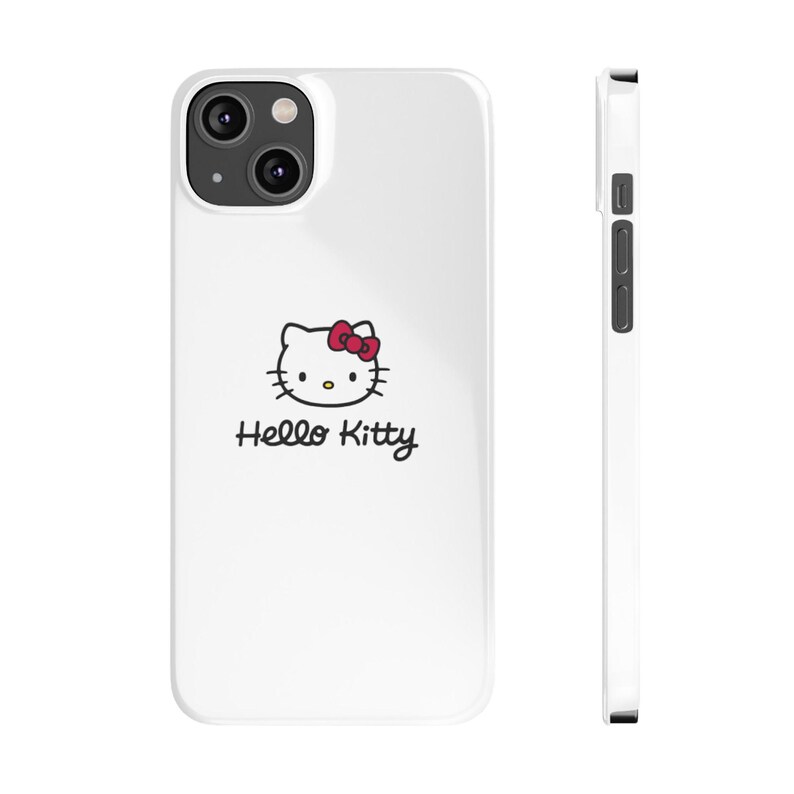 hello kitty white Phone Cases image 5
