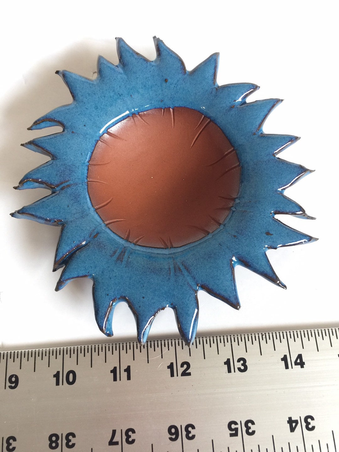 Blue Sunflower Butterfly Puddler Feeder Etsy