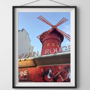Moulin Rouge Marquee Print, Instant Digital Download