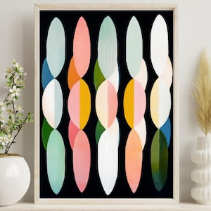 Observer Effect by Avery Crane | Abstract Quantum Physics Art Print | Modern Wall Art Science STEM Teachers, Physicists, Philosophy