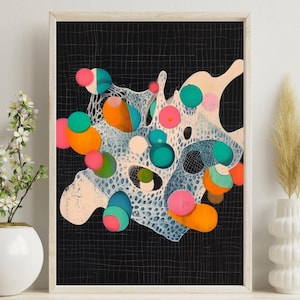 Quantum Foam by Avery Crane | Abstract Physics Art Print | Modern Wall Art for Physicists, Science, STEM Professionals and Teachers