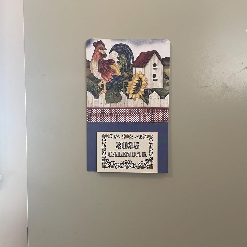 Chicken Calendar 2025 Etsy