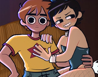 Scott and Wallace Roommates print