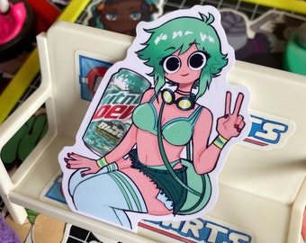 Baja blast Ramona sticker