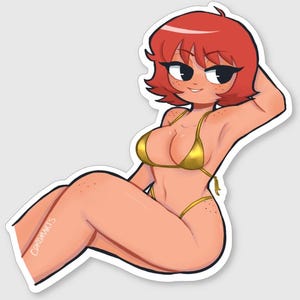 Kim Pine Gold bikini