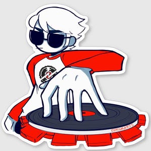 Dave Strider Homestuck sticker