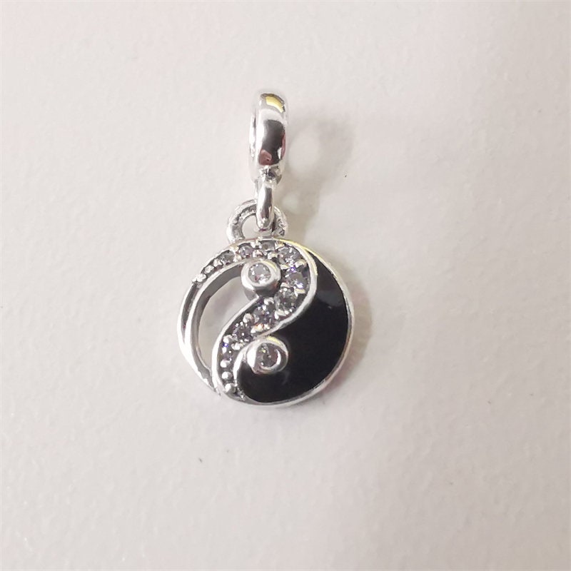 Pandora ME Sparkling Yin Yang Mini Dangle - Etsy