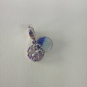 Pandora Sterling Silver Charm Fox and Rabbit S925 ALE Charm