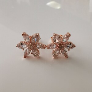 pandora sparkling herbarium cluster stud earring