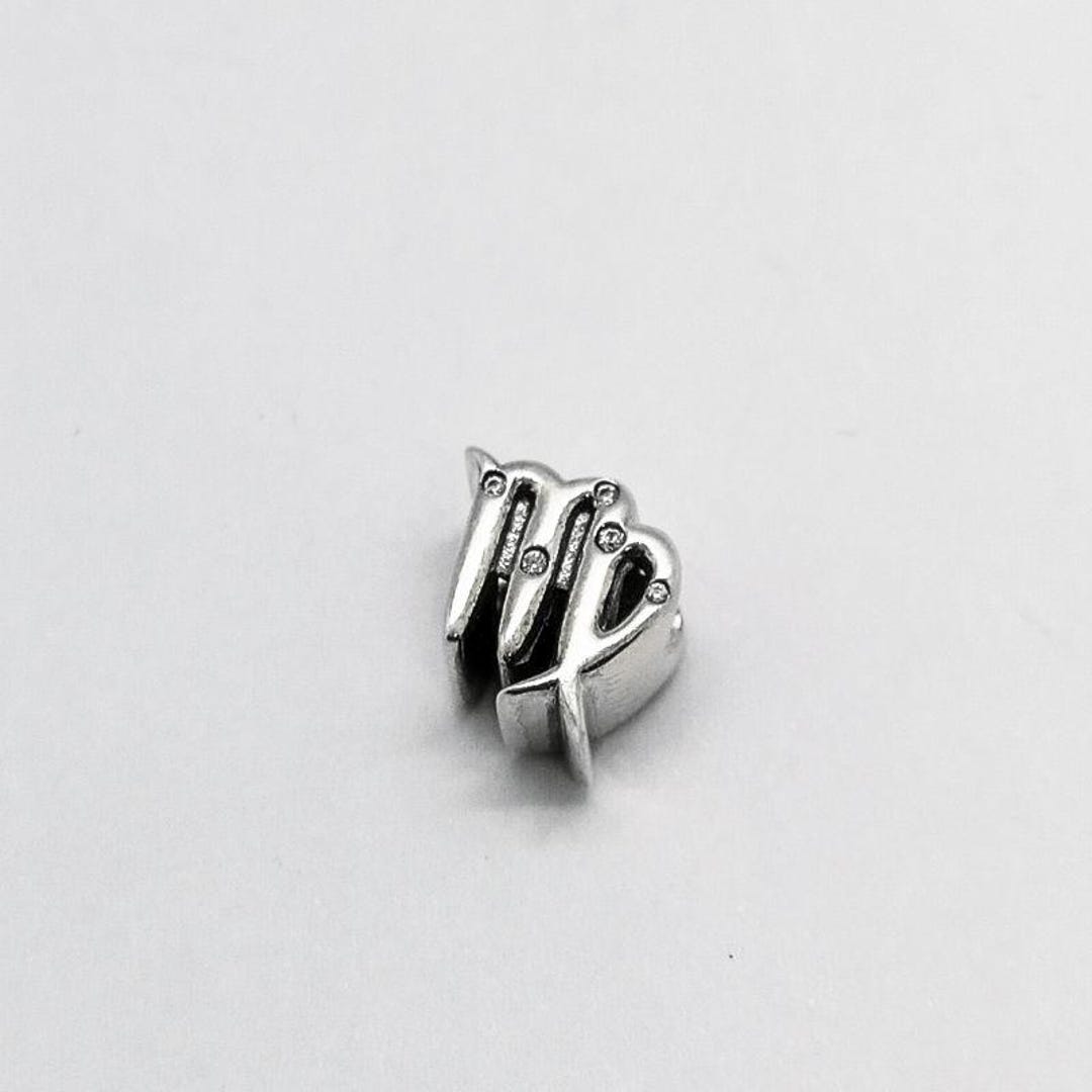 PANDORA SPARKLING Virgo Zodiac Star Sign Charm Silver 925 ALE - Etsy