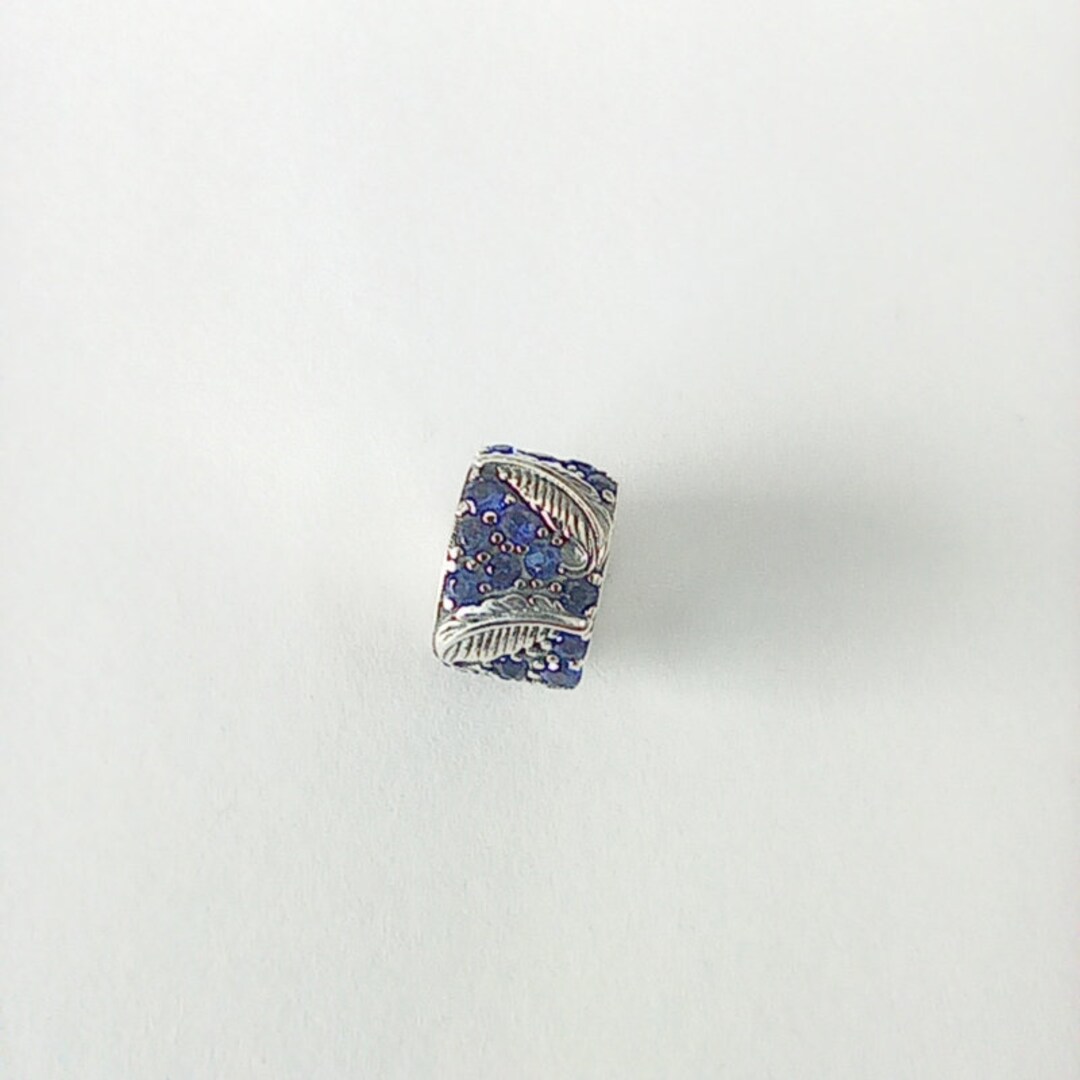 アクセサリー Pandora blue pave charms Pandora Sparkling Pavé Round Blue Charm | REEDS Jewelers