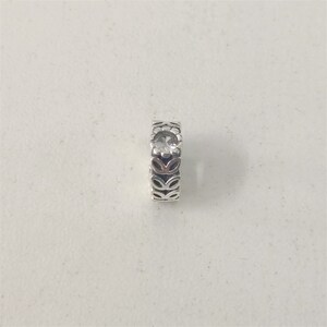 pandora sparkling forest flower spacer charm