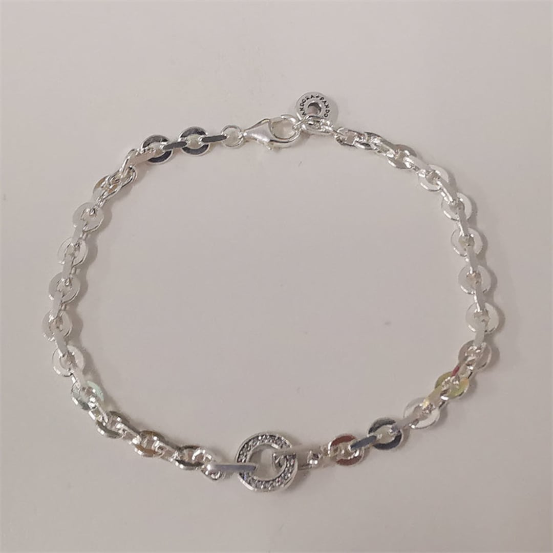 ◇HYERES LOR◇ Name Silver (W) Bold Chain Bracelet HL5B15536 HYÈRES LOR (イエールロール ) - Name Silver Bold chain