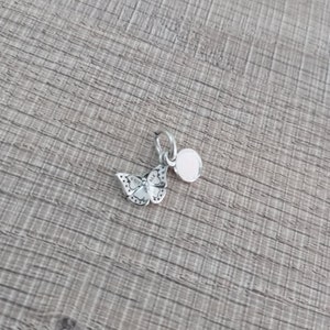 pandora blue butterfly  quote double dangle charm