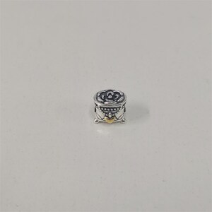pandora bead bicolour jewelry