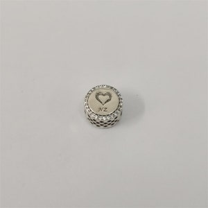 Pandora sterling silver button koala charm