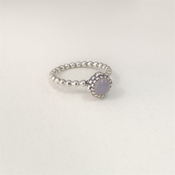 Stackable Pandora October Birthstone Ring (2 Stones Stackable
