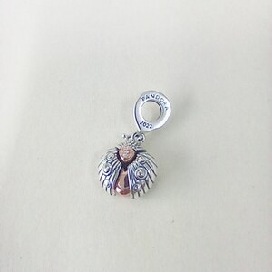 pandora ladybird heart dangle charm club