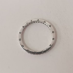 pandora -hearts & pandora logo ring-s925 ale+ pouch and bag