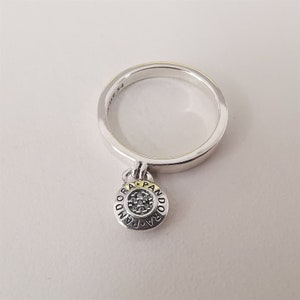 pandora signature s925 ring w/ pandora ale