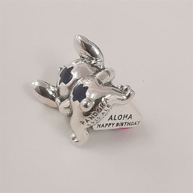 Disney Lilo And Stitch Birthday Cake Stitch Charm For Pandora